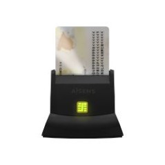 Lector AISENS DNIe USB 2.0 Negro (ASCR-SN05-BK)