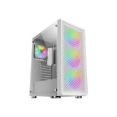 Caja Mars Gaming ARGB ATX mATX Mini-ITX Blanca (MCFW)