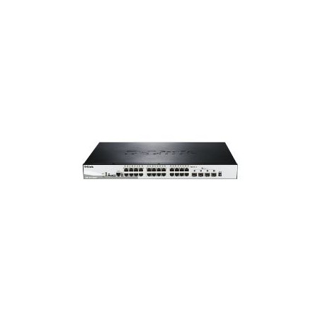 Switch D-Link 24xRJ45 GbE 4xSFP+ PoE (DGS-1510-28XMP/E)