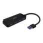 Hub AISENS USB-A 3.0 a 4xUSB-A 3.0 Negro (A106-0713)