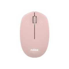 Ratón NILOX Wireless 1000dpi Rosa (NXMOWI4014)