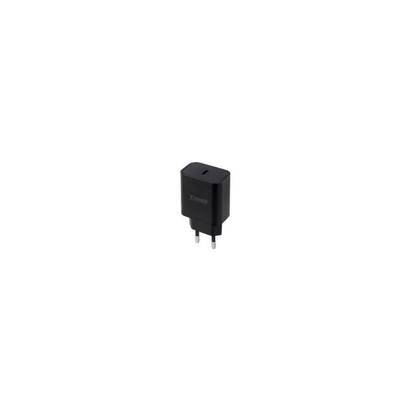 Cargador Pared TooQ USB-C 20W Negro (TQWC-PDUSBC20B) Cargador Pared TooQ USB-C 20W Negro (TQWC-PDUSBC20B)