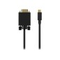 Cable AISENS USB-C/M a VGA/M 1.8m Negro (A109-0693) Cable AISENS USB-C/M a VGA/M 1.8m Negro (A109-0693)