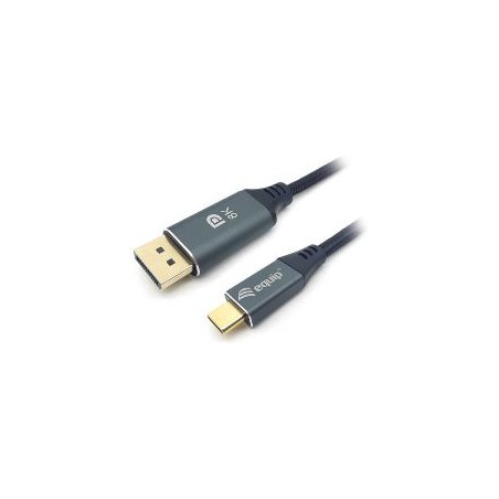 Cable EQUIP USB-C/M a DP 1.4/M 2m Negro (EQ133422)