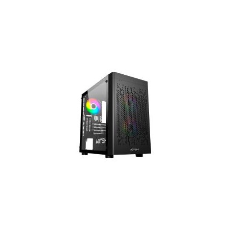 Caja Abysm Danubio Inva MX202 RGB mATX Negra (AB123011)