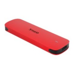 Caja TooQ SSD M.2/NVMe/PCIe USB-C 3.1 Roja (TQE-2201R)