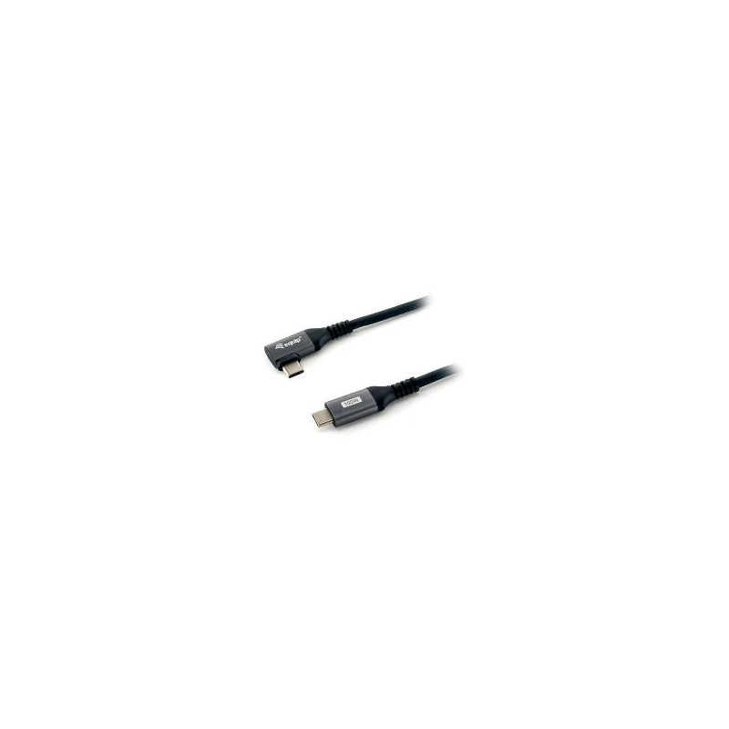 Cable EQUIP USB-C/M a USB-C/M 1m Negro (EQ128891)