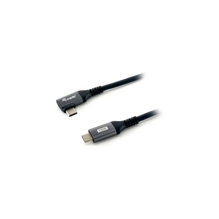 Cable EQUIP USB-C/M a USB-C/M 1m Negro (EQ128891)