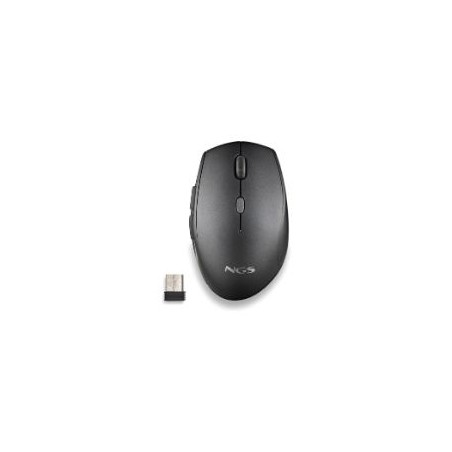 Ratón NGS Bee Wireless hasta 1600dpi Negro (BEEBLACK)