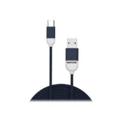 Cable PANTONE USB-A/M a USB-C/M 1.5m Azul (PT-TC001-5N)