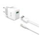 Cargador Pared CELLY USB-A Cable Lightning (TCUSBLIGHT) Cargador Pared CELLY USB-A Cable Lightning (TCUSBLIGHT)