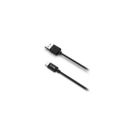 Cable CELLY USB-A a USB-C 1m Negro (USB-C)