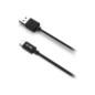 Cable CELLY USB-A a USB-C 1m Negro (USB-C)