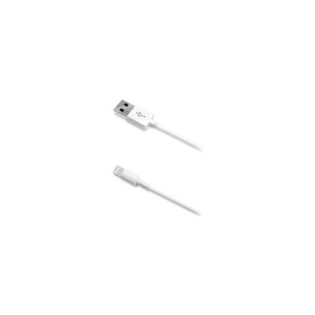 Cable CELLY Lightning 1m Blanco (USBLIGHT)
