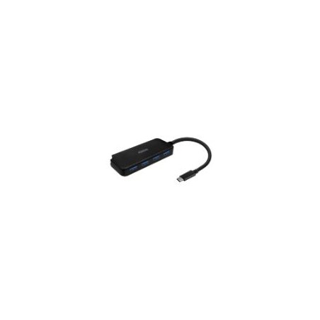 Hub AISENS USB-C 3.0 a 4xUSB-A 3.0 Negro (A109-0715)