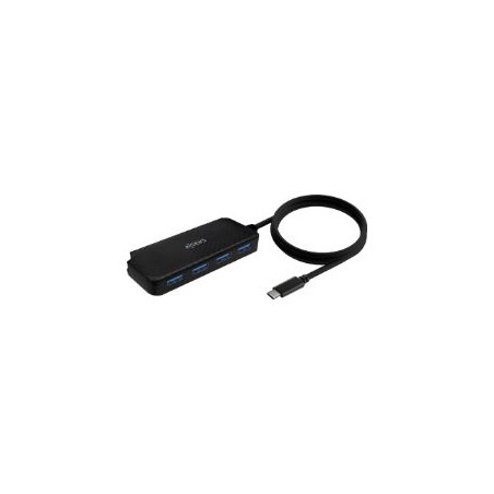 Hub AISENS USB-C 3.0 a 4xUSB-A 3.0 Negro (A109-0716)