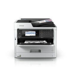Multif Epson WF-M5799DWF A4 B/N Fax Blanca (C11CG04401)