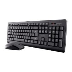 Teclado+Ratón Trust Primo Wireless Negro (25433)