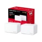 Mesh Mercusys AX3000 DualBand Pack 2 Blanco (Halo H80X) Mesh Mercusys AX3000 DualBand Pack 2 Blanco (Halo H80X)