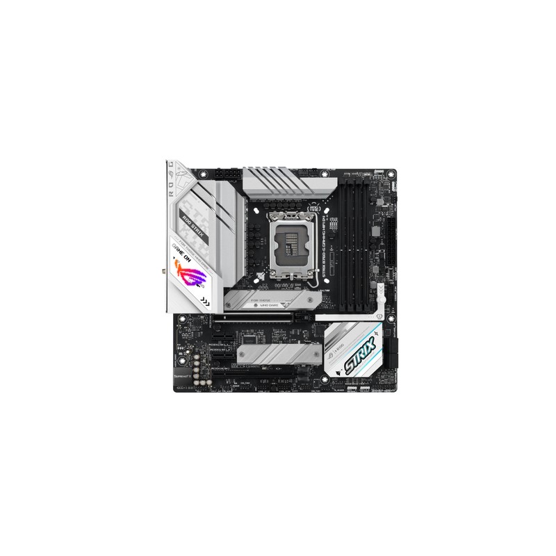 ASUS ROG STRIX B760-G GAMING WIFI D4: (1700) 4DDR4 mATX ASUS ROG STRIX B760-G GAMING WIFI D4: (1700) 4DDR4 mATX