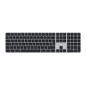 Teclado Apple Magic USB Bluetooth Negro/Plata(MMMR3Y/A)