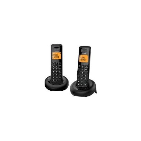 Teléfono Inalámbrico Alcatel E160 Duo Negro(ATL1426724)