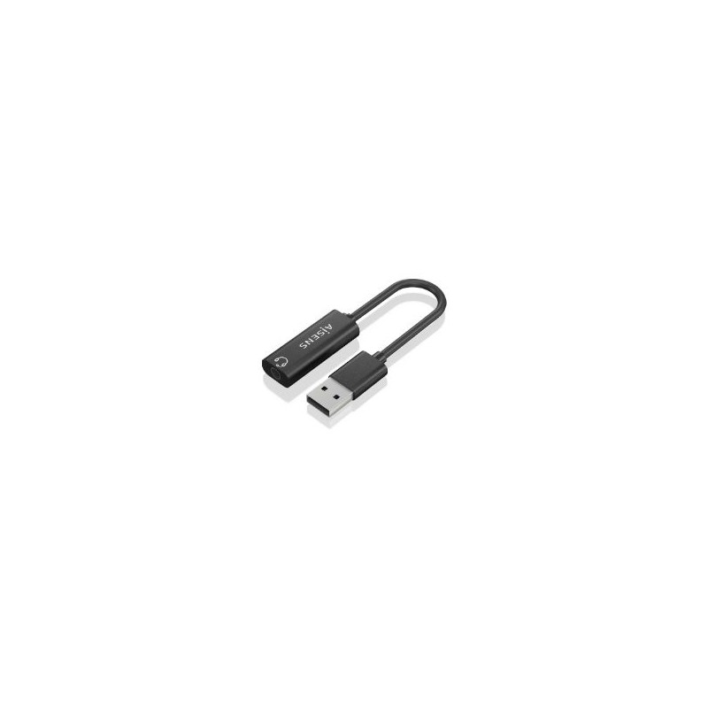 Tarjeta de Sonido AISENS USB/M-3.5mm/H (A106-0770)