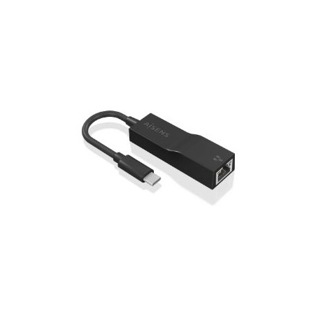 Adaptador AISENS USB-C/M a RJ45/H 11cm Negro(A109-0765)