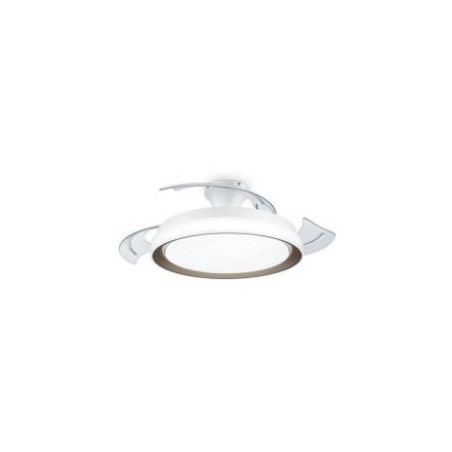 Ventilador Techo Philips + Plafón Blanco (929004081801)