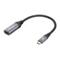 Cable EQUIP USB-C/M a HDMI/H 15cm Negro/Gris (EQ133492) Cable EQUIP USB-C/M a HDMI/H 15cm Negro/Gris (EQ133492)