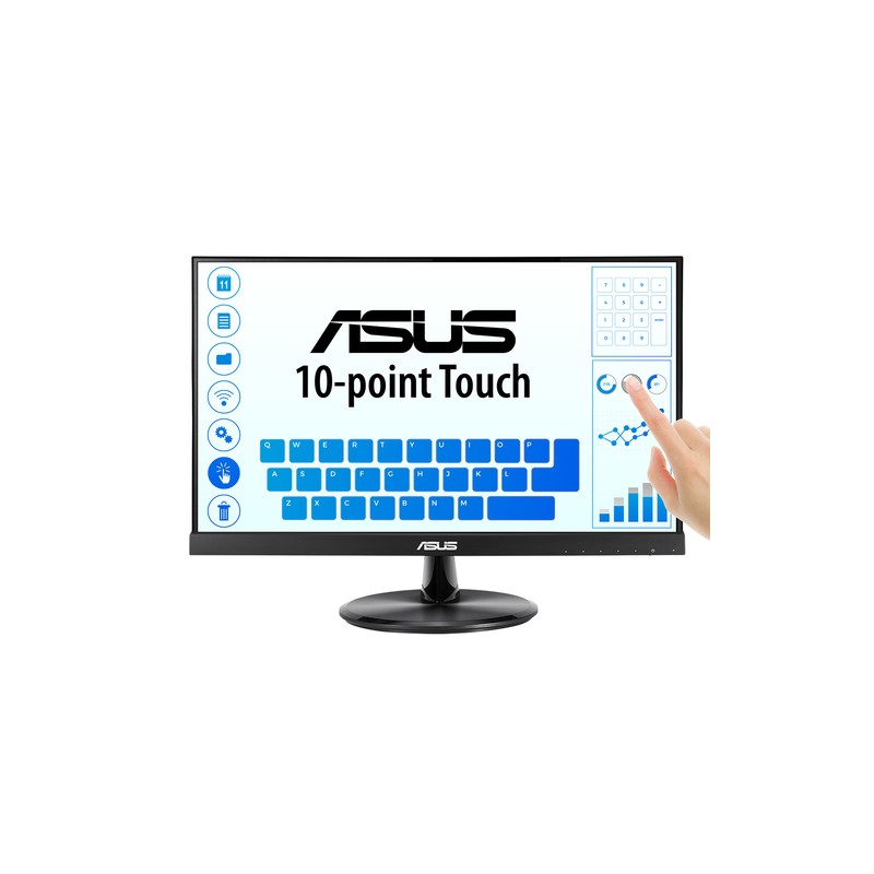 Monitor ASUS VT229H 21.5" LED IPS FHD 5ms Táctil Negro