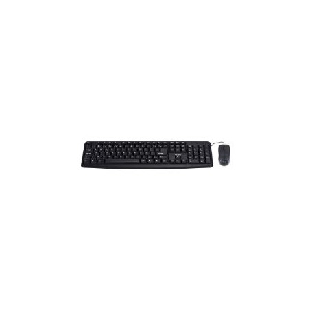 Teclado+Ratón EQUIP USB Italiano Negro (EQ245203)