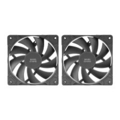 Ventilador Mars Gaming MF-PROX2 Kit 2 Negro (MFPROX2)