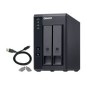 Caja Expansión QNAP 2 Bahías SATA3 Negra (TR-002)