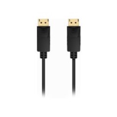 Cable AISENS DP 1.2/M a DP 1.2/M 3m Negro (A124-0741)