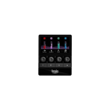 Controlador Audio HERCULES Stream 100 Negro (4780933)