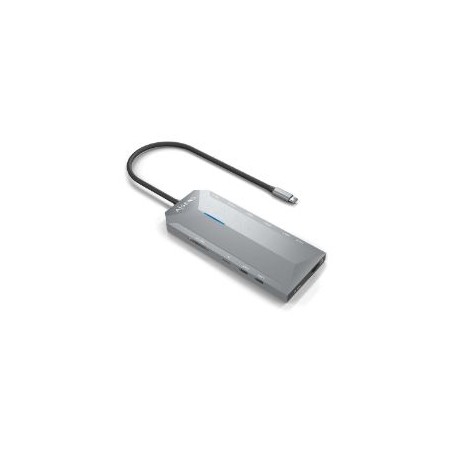 Dock Station AISENS 12en1 30cm Gris (ASUC-12P005-GR)