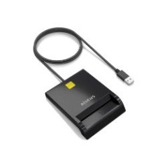 Lector Tarjetas AISENS DNIe USB2.0 Negro (ASCR-SN06-BK)