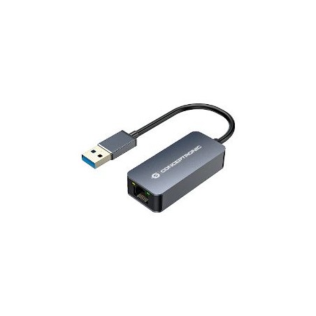 Adaptador CONCEPTONIC USB-A 3.0 a RJ45 Gris (ABBY12G)