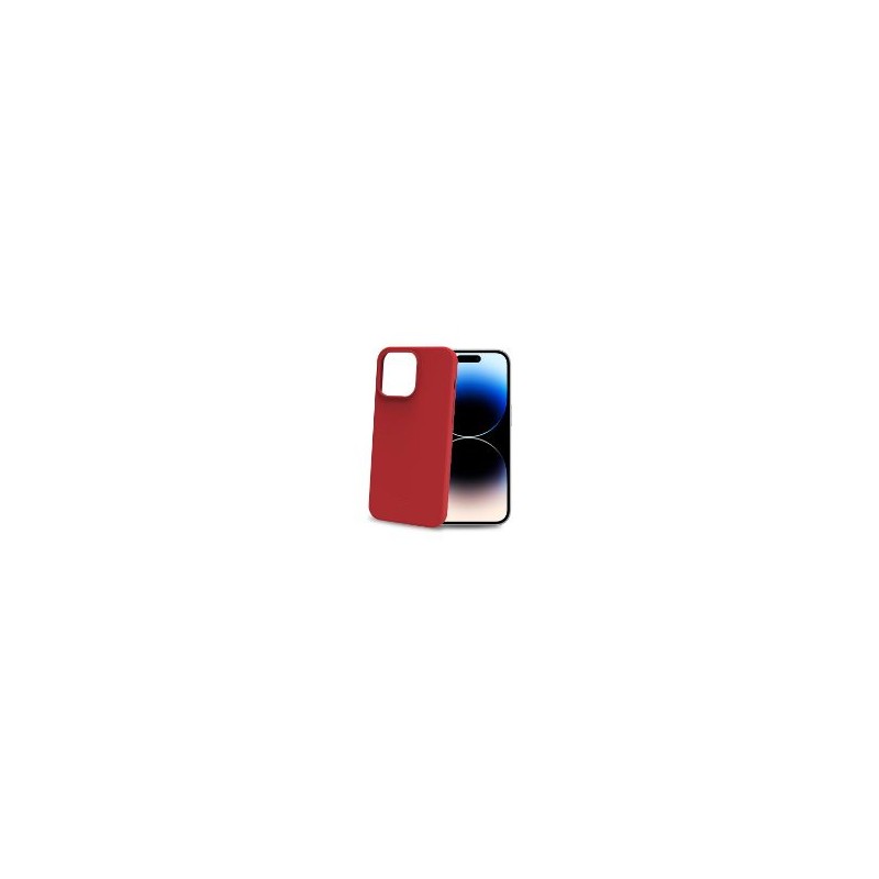 Funda CELLY Cromo 6.69" iPhone 15 Pro Roja(CROMO1054RD)
