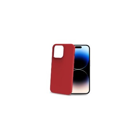 Funda CELLY Cromo 6.69" iPhone 15 Pro Roja(CROMO1054RD)