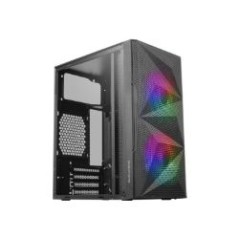 Caja Mars Gaming FRGB USB2/3 mATX Mini-ITX Negra (MCME)
