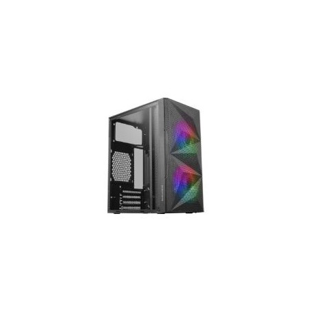 Caja Mars Gaming FRGB USB2/3 mATX Mini-ITX Negra (MCME)