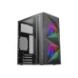 Caja Mars Gaming FRGB USB2/3 mATX Mini-ITX Negra (MCME) Caja Mars Gaming FRGB USB2/3 mATX Mini-ITX Negra (MCME)
