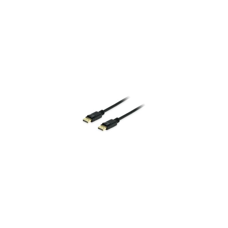 Cable EQUIP DP/M a DP/M 10m Negro (EQ119256)