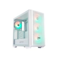 Caja Abysm Danube Kamp BX300 ATX mATX Blanca (AB123013)