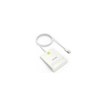 Lector Tarjetas AISENS DNIe USB2.0 Blanco (ASCR-SN07-W)