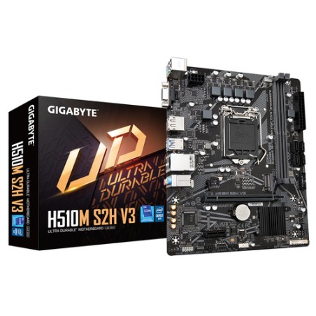 GIGABYTE H510M S2H V3:(1200) 2DDR4 HDMI VGA DP mATX