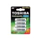 Pack 4 Pilas Toshiba AA Recargables (TNH-6GME BP-4C)