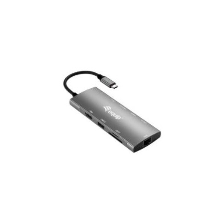 Adaptador EQUIP Usb-C 9en1 Usb HDMI RJ45 (EQ133490)